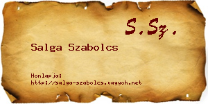 Salga Szabolcs névjegykártya